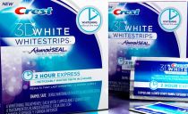 Bandes de blanchiment des dents Crest 3D White Whitestrips: variétés, règles d'utilisation, coût