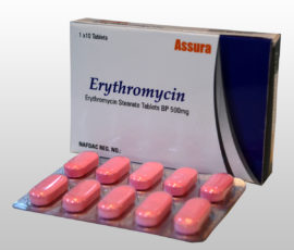 Antibiotický erytromycin