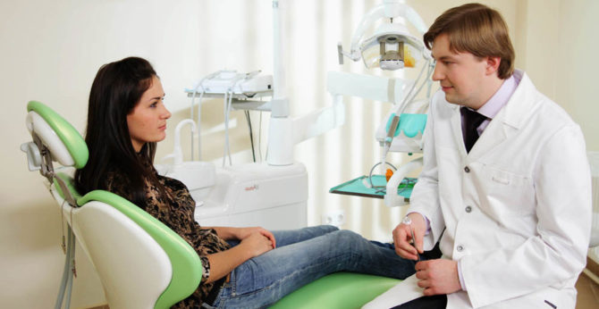 Enceinte chez le dentiste