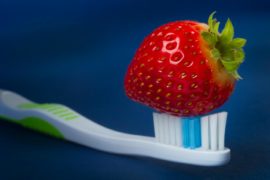 Strawberry brushing