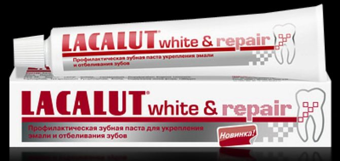 Lacalut White Whitening Zubní pasta