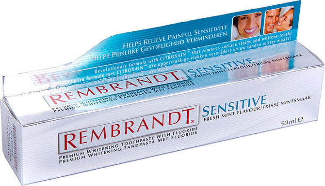 Rembrandt Sensitive Pasta