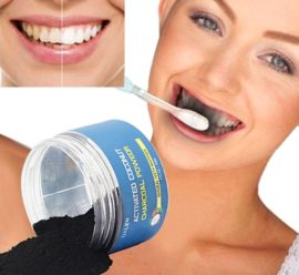 Blanchiment des dents au charbon actif